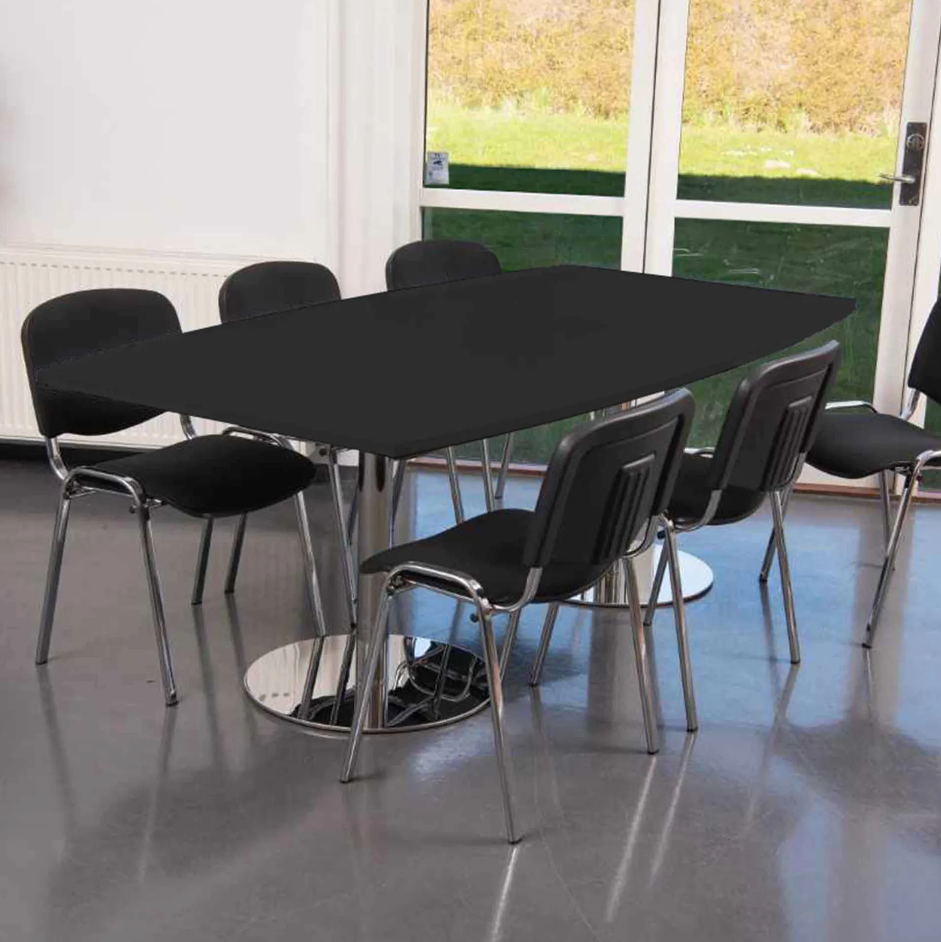 Mødebord/konferencebord Van Doren med 6 Comfort stole