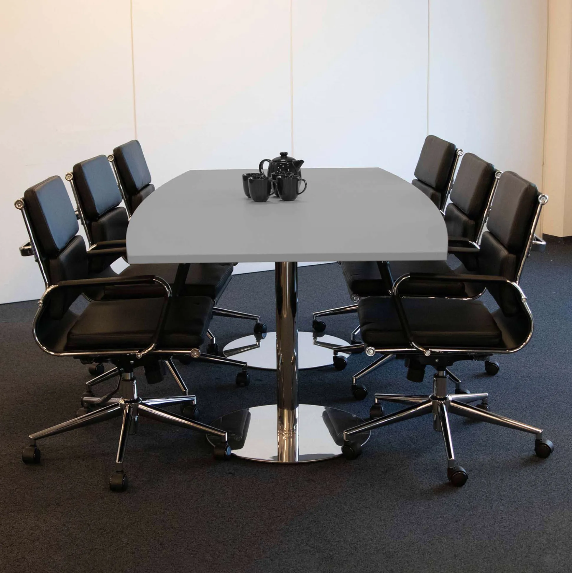 Mødebord/konferencebord Van doren med 6 CC 10 90A m stole