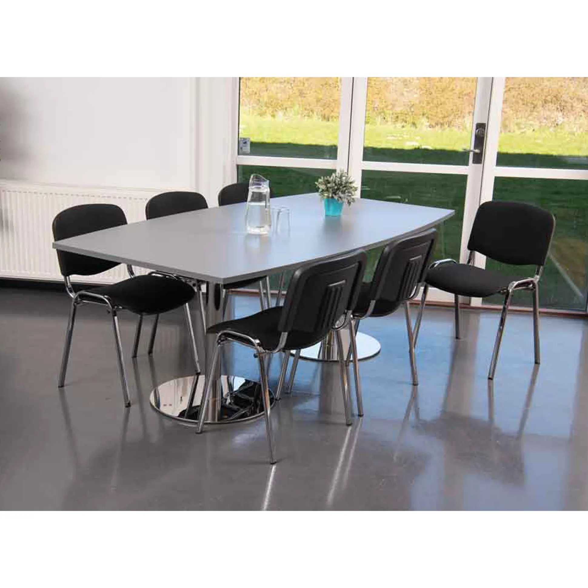 Mødebord/konferencebord Van Doren med 6 Comfort stole