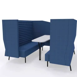 Møderum Wave høj ryg til 6 personer