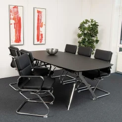 Mødesæt Alpha bord med 6 stk. CC 10 90A