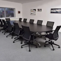 Mødesæt Flexo + 12 W101 stole