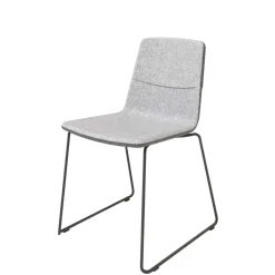 Mødestol Tango, sort metal stel