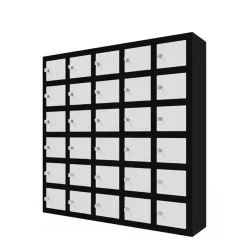 Mobil- og smårumsskab, 30 rum