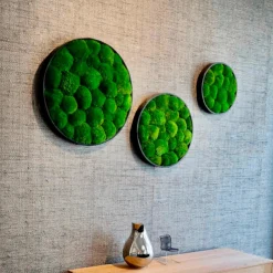 Mosbillede pudemos Ø80 cm