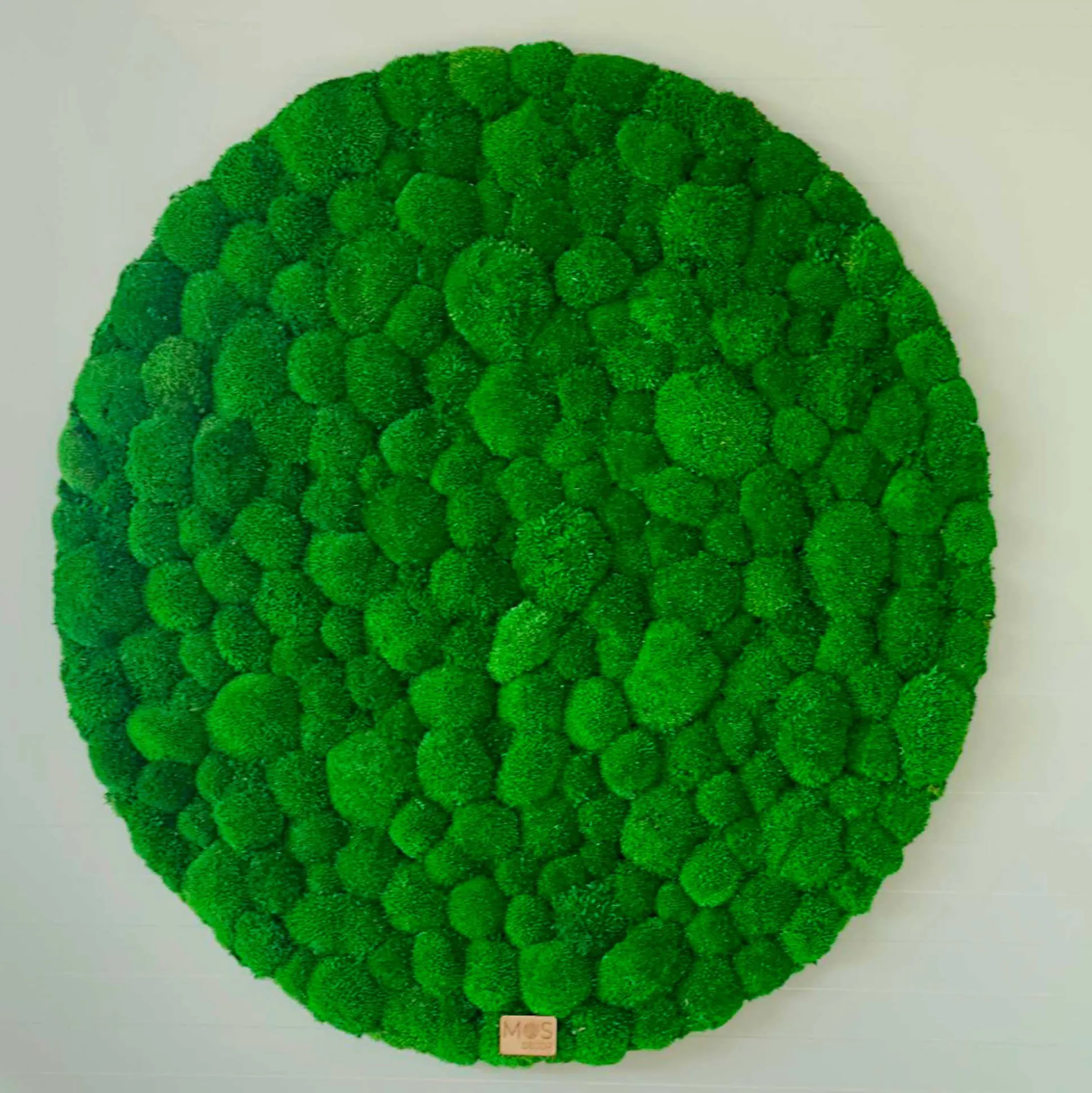 Mosbillede pudemos Ø80 cm