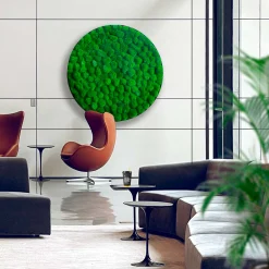 Mosbillede pudemos Ø50 cm