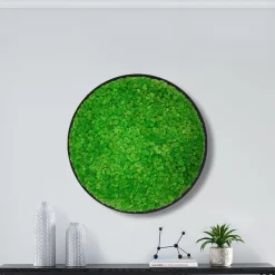 Mosbillede rensdyrmos Ø30 cm