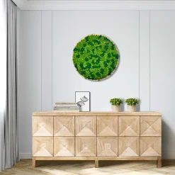 Mosbillede rensdyrmos Ø50 cm