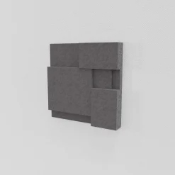 Nivå EcoSUND, 59x59 cm, beklædt overflade