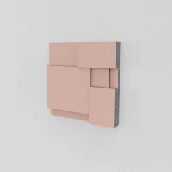 Nivå EcoSUND, 59x59 cm, beklædt overflade