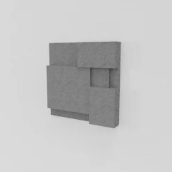 Nivå EcoSUND, 59x59 cm, beklædt overflade