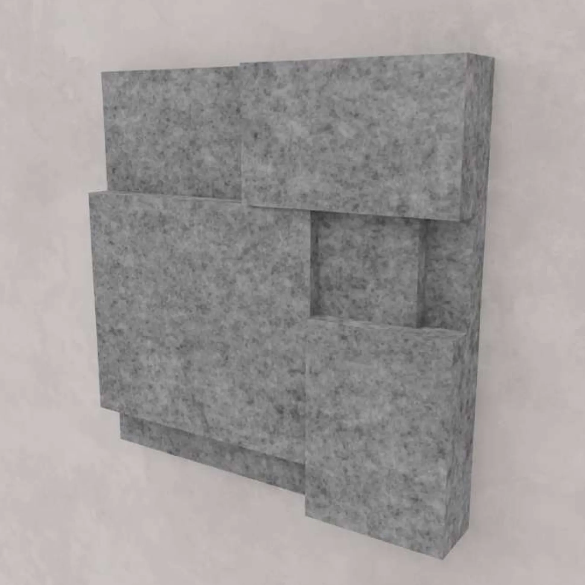 Nivå EcoSUND, 59x59 cm, grå