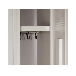 Omklædningsskab UniCabin 3 rum. Lysegrå