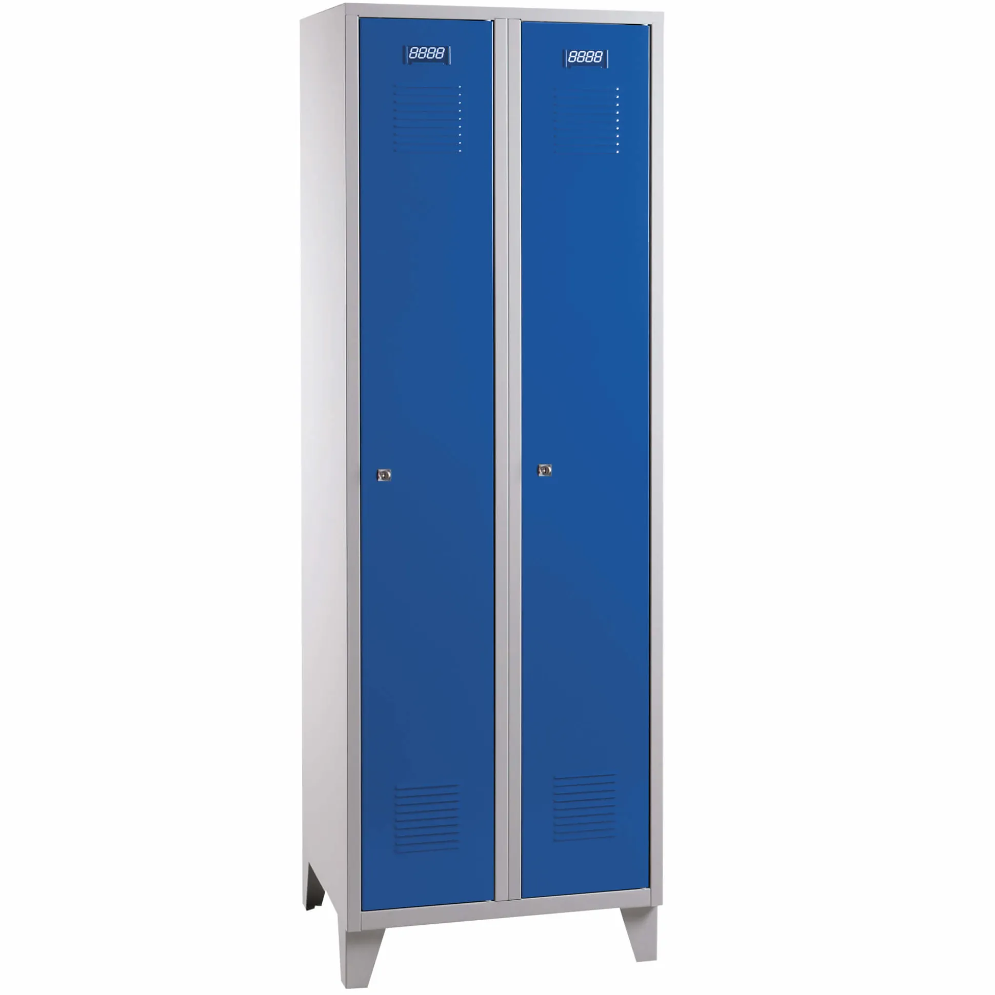 Omklædningsskab UniCabin 2 rum, Blå