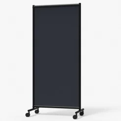 One Screen enkelt, sort ramme, mørkegrå