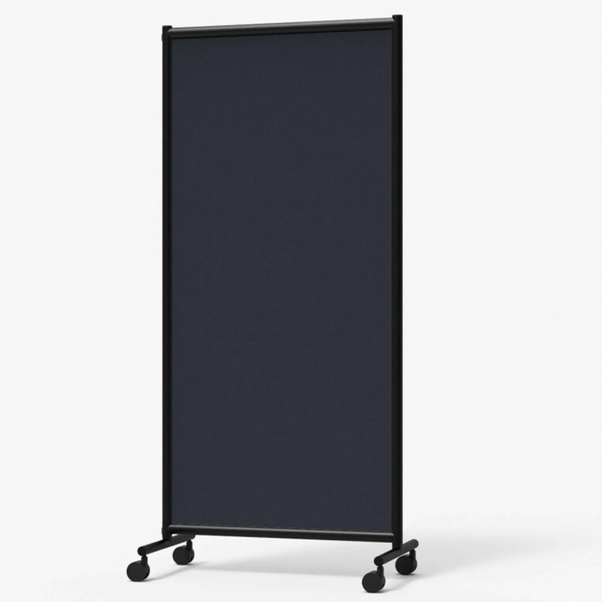 One Screen enkelt, sort ramme, mørkegrå