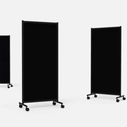 One Screen enkelt, sort ramme, mørkegrå