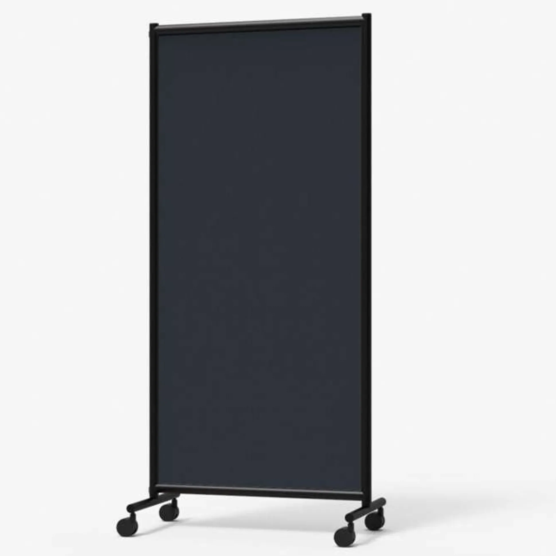 One Screen enkelt, sort ramme, mørkegrå