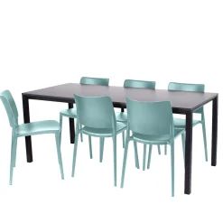 Oporto Base X 80x180 bord m. 6 Salina stole