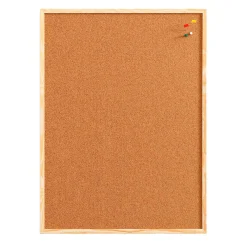 Opslagstavle kork 60x100 cm Naga, natur