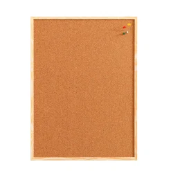 Opslagstavle kork 60x80 cm Naga, natur