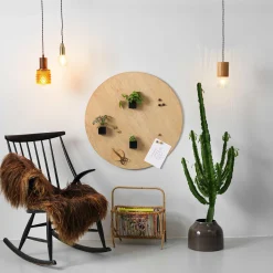 Opslagstavle magnet Ø80 cm, egefiner