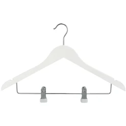 Overdelsbøjle i træ 44,5 cm (50 stk.)