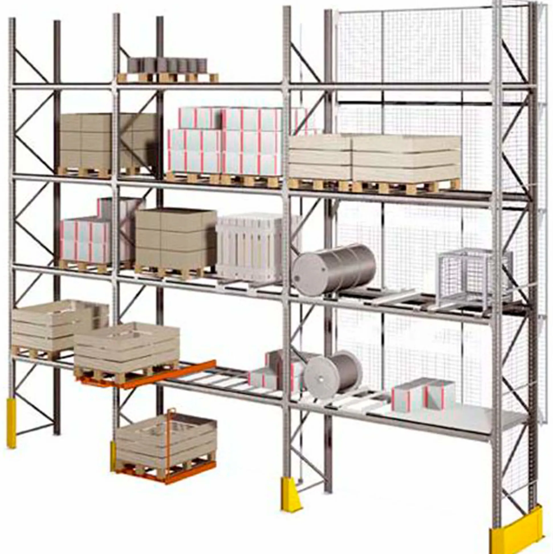 P90 Stigebeskytter gavl kompl.