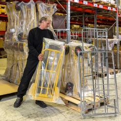 Pallecontainer, h180 cm., sammenklap