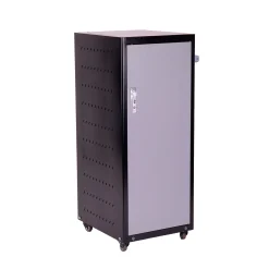 PC-Ladeskab med 10 rum, på hjul