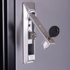 PC-Ladeskab med 10 rum, på hjul