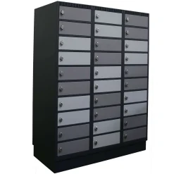 PC-skab 30 rum m. hængelås