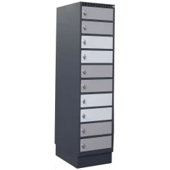 PC-skab 10 rum m. hængelås