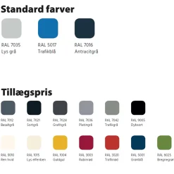 PC-skab 20 rum til hængelås