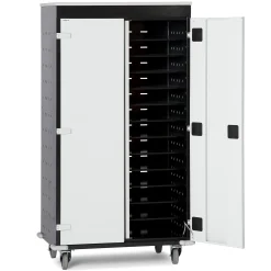 PC-vogn 26 rum med opladning, sort/grå