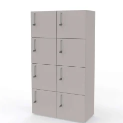 Personaleboks W8 med 8 rum