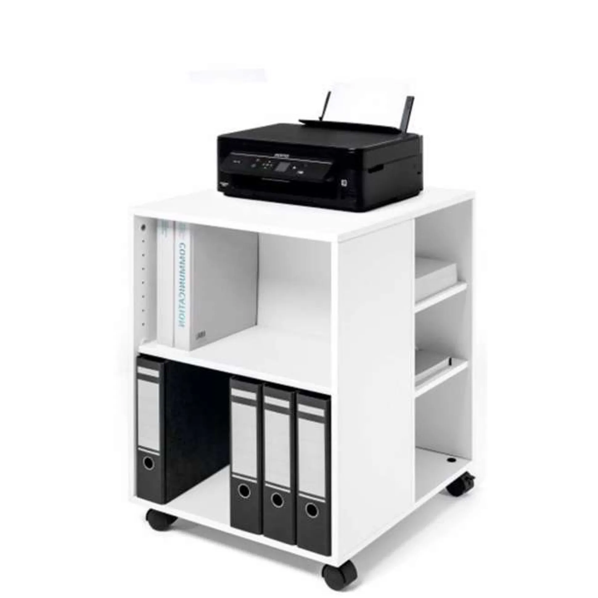 Printerreol FLEX med 8 rum