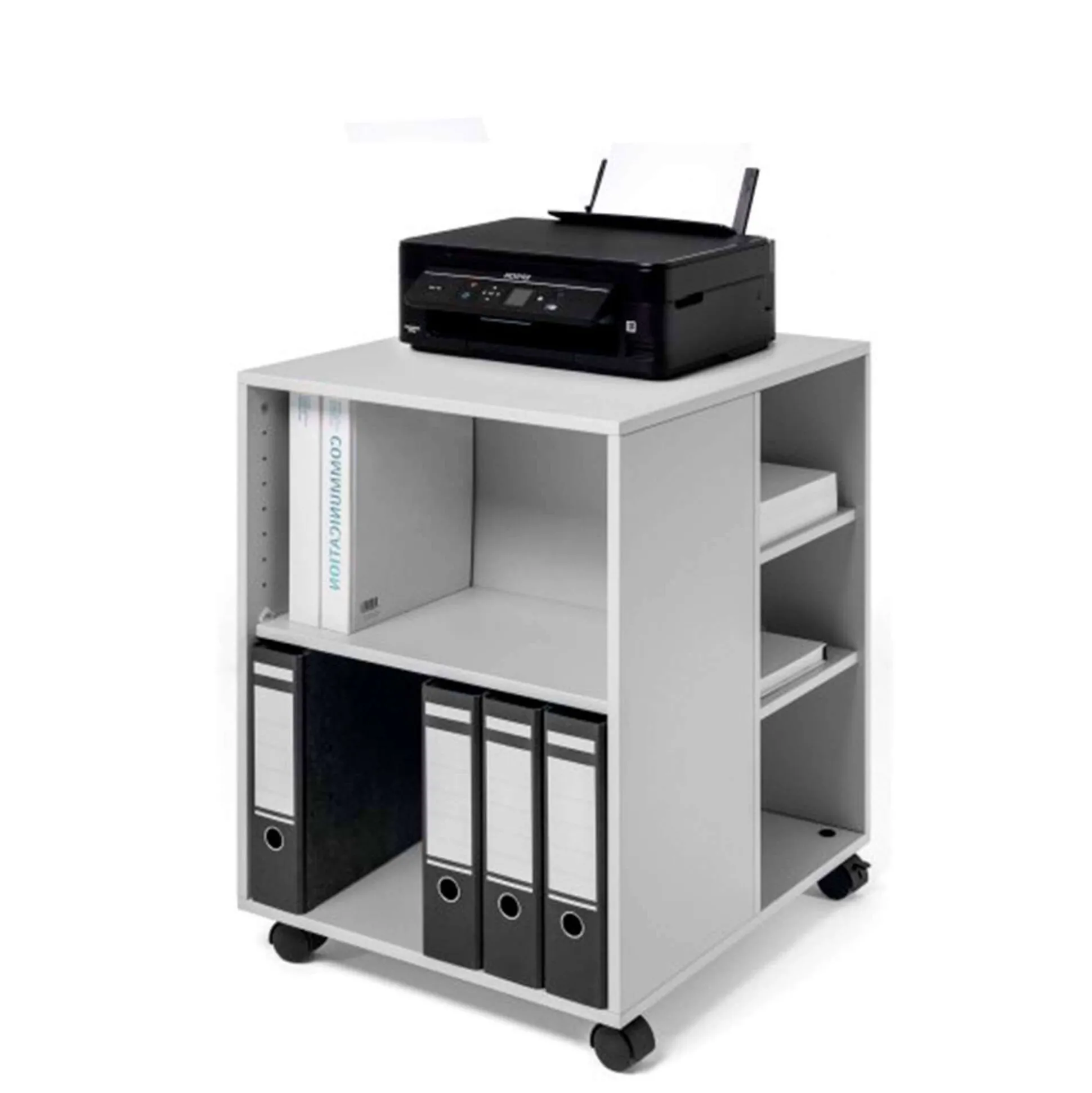 Printerreol FLEX med 8 rum