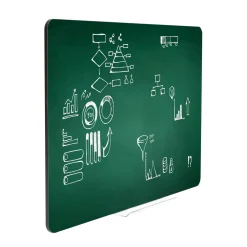 Rammeløs kridttavle 45x57 cm, grøn