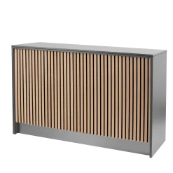 Receptionsskranke Conta 170 m. akustikpanel