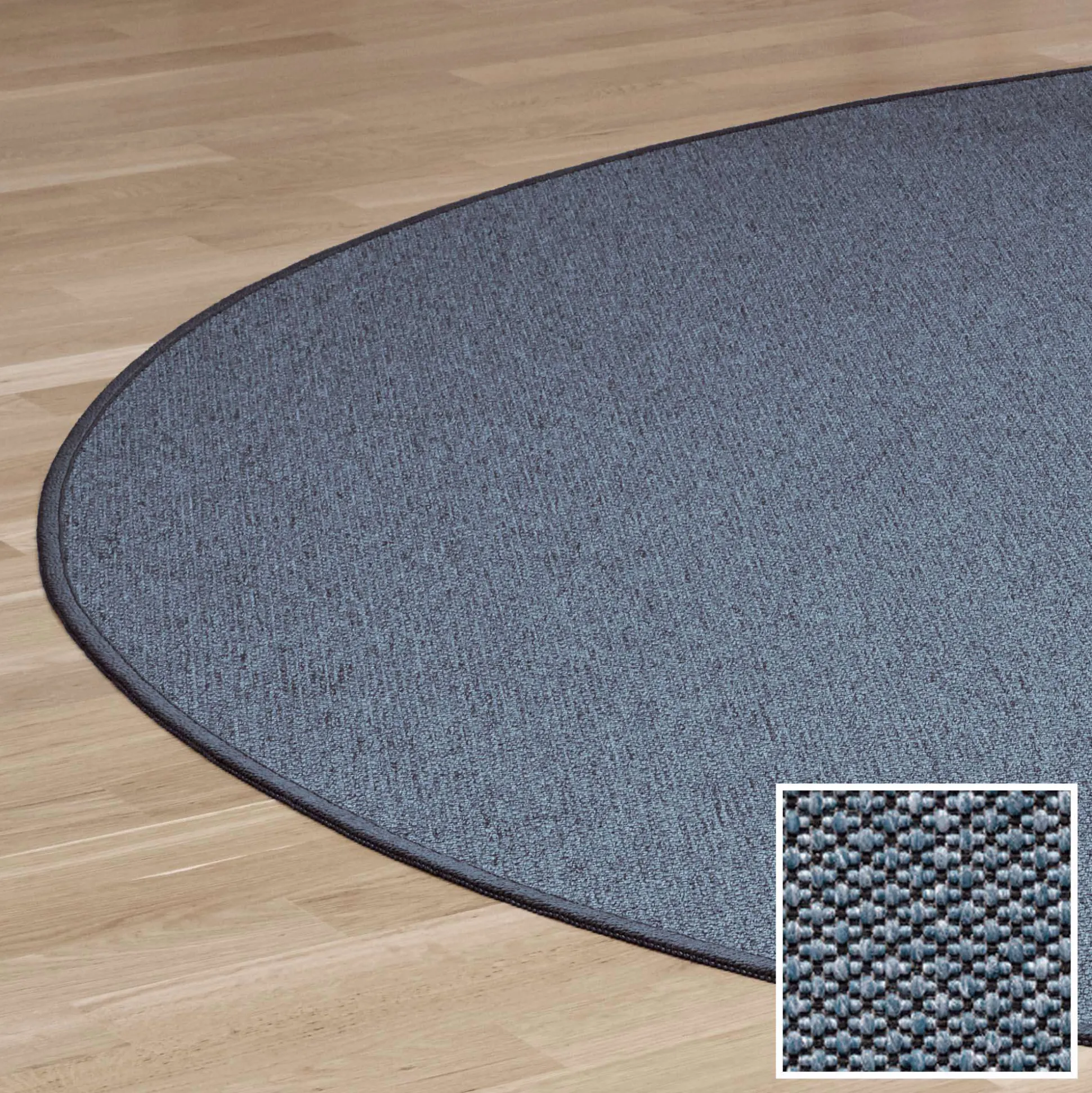 Rundt tæppe Ø140, Eco Structure