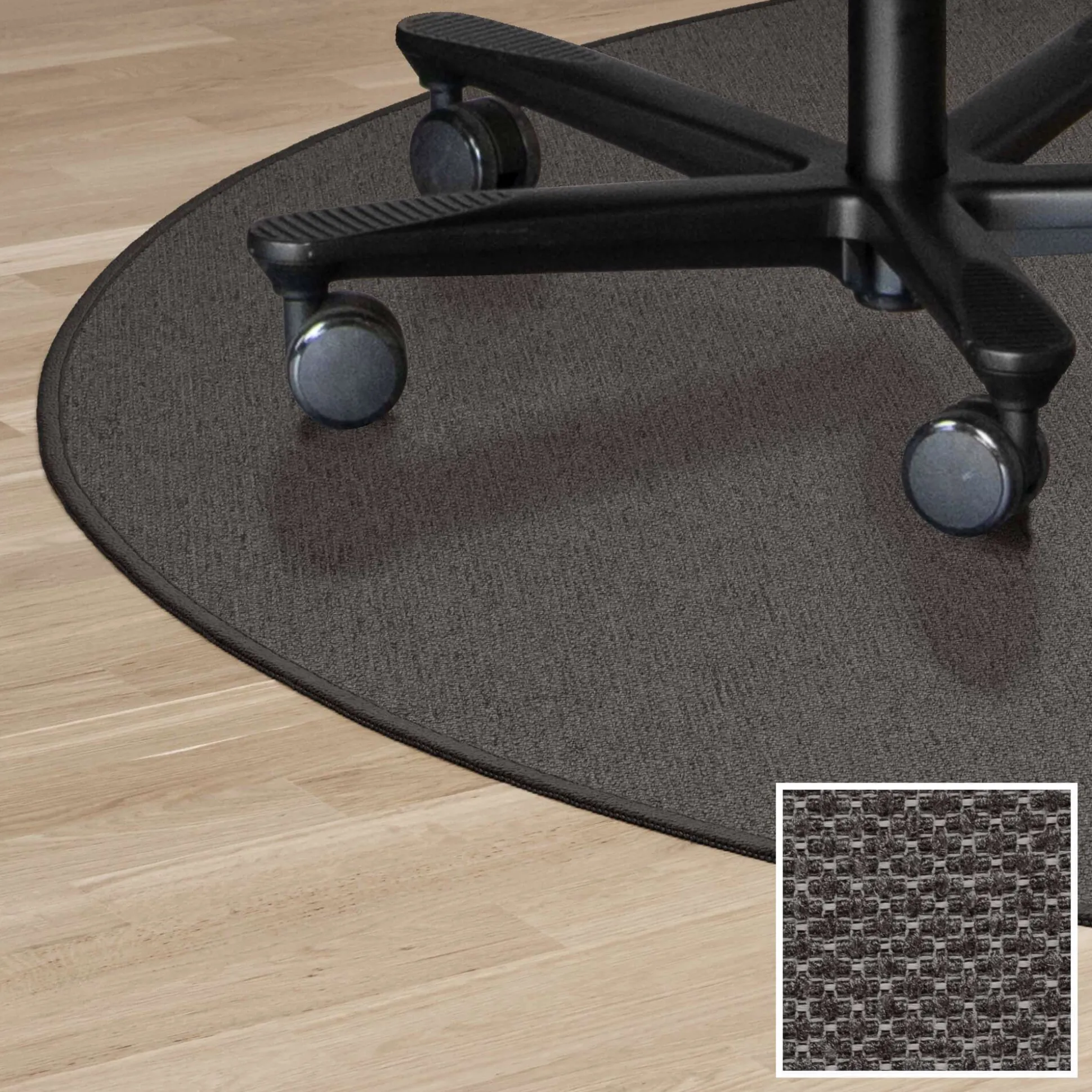 Rundt tæppe Ø120, Eco Structure