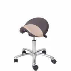 Sadelstol Donald grå/sand