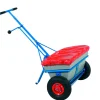 Saltspreder 35 liter, med luftgummihjul