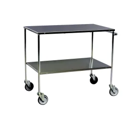 Serveringsvogn med 2 hylder