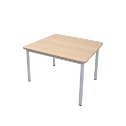 Skolebord Mila 60x70x59h alu decor