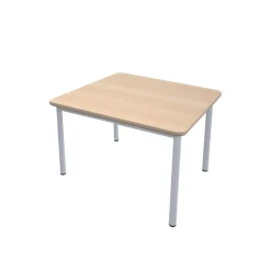 Skolebord Mila 60x70x59h alu decor