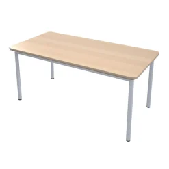 Skolebord Mila 60x120x64h alu decor