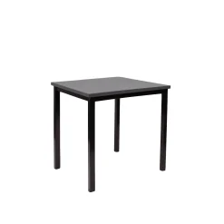 Skolebord 70x60 cm med 1 stol mørkegrå